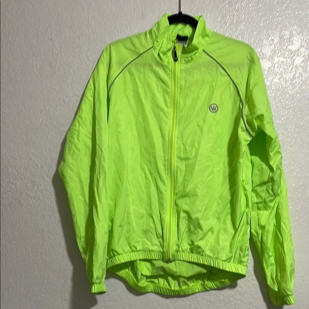 Canari Microlight Shell Neon Yellow Performance Jacket